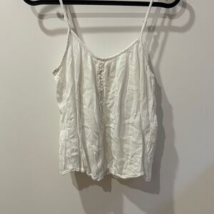 Ripcurl White Spaghetti Strap Top XS
